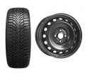 roata completa yaris senzor sailun Roata completa Toyota Yaris janta otel ALCAR 7615 5x15 + anvelopa Iarna Sailun IceBlazer Alpine+ 175/65R15 84T + Senzor presiune ALCAR